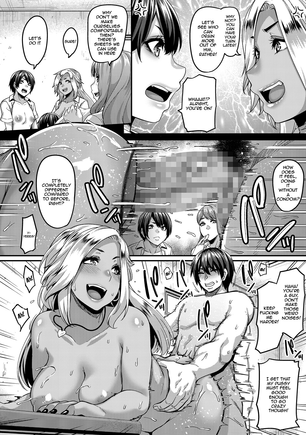 Hentai Manga Comic-Gal Bitch Supremacy-Chapter 4-16